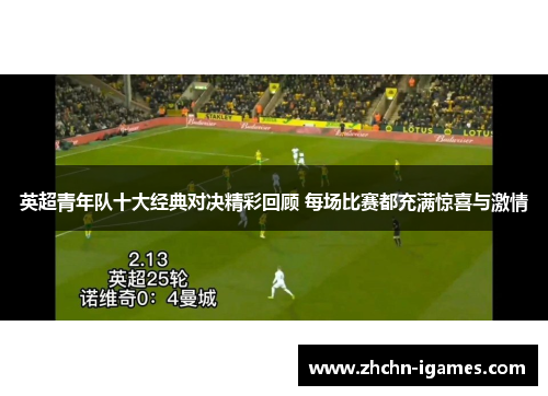 英超青年队十大经典对决精彩回顾 每场比赛都充满惊喜与激情 英超青年队十大经典对决精彩回顾 每场比赛都充满惊喜与激情